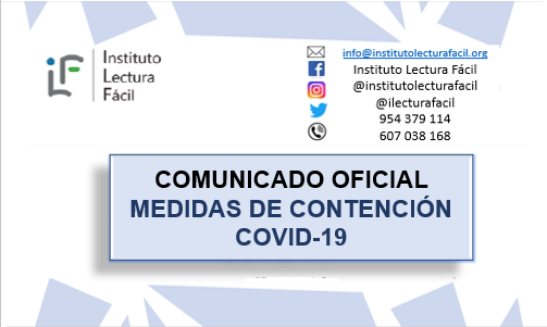 En este momento estás viendo El Instituto Lectura Fácil se suma al teletrabajo para frenar al COVID-19