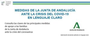 Lee más sobre el artículo Las medidas de la Junta de Andalucía contra el COVID19 en lenguaje claro