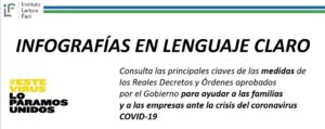 Lee más sobre el artículo Infografías en lenguaje claro sobre las medidas del Gobierno ante la crisis del coronavirus