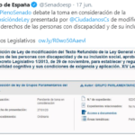 Unanimidad en el Senado por la Accesibilidad Cognitiva